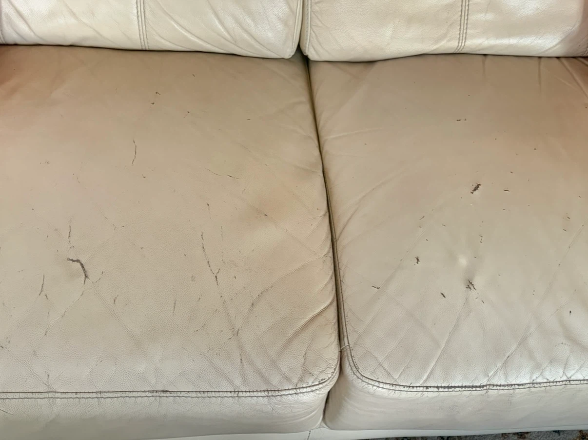 Stylish modern Leather sofa+ love seat set - photo 5