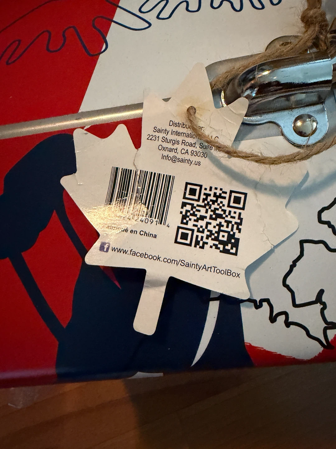 Canadian themed metal toolbox - photo 5