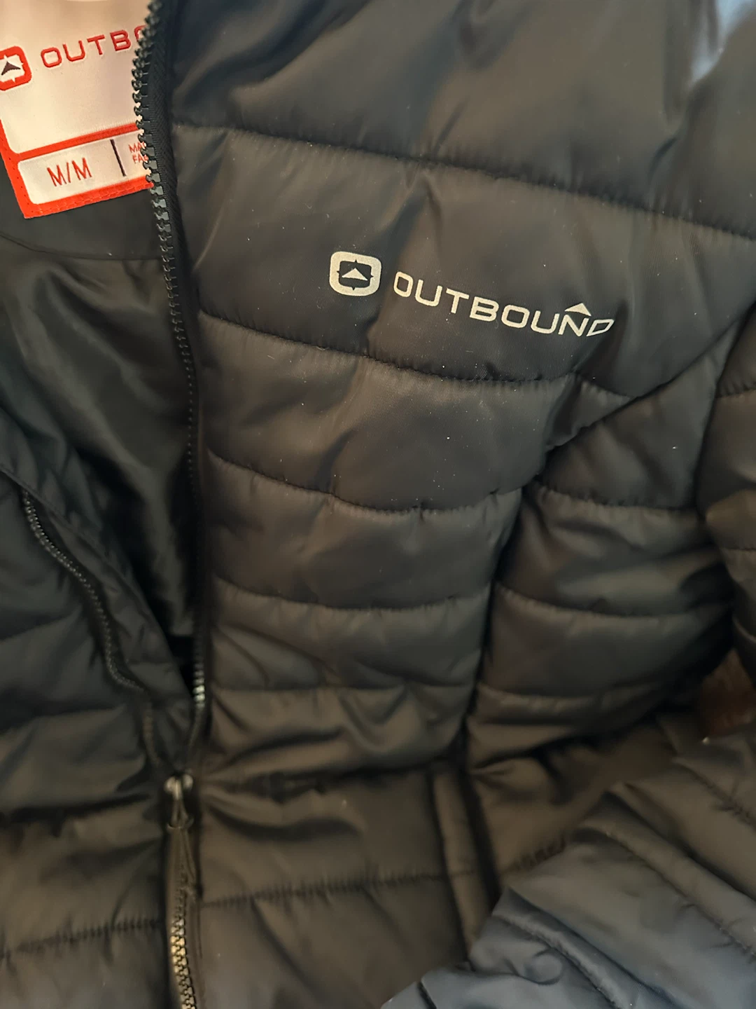 Ladies black puffer jacket - photo 4