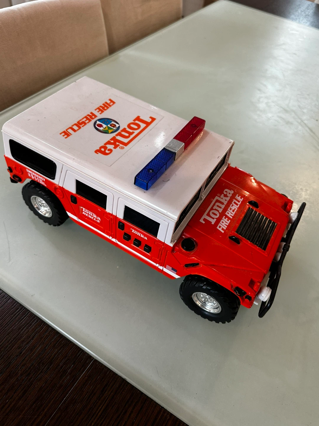 Tonka Fire Rescue Toy Vehicle