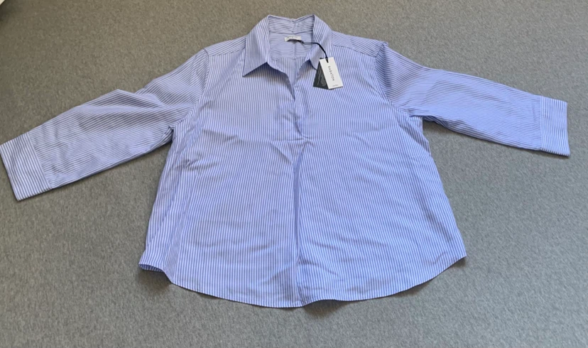 BABATON Aritzia Persona Striped Shirt BNWT - Size Small