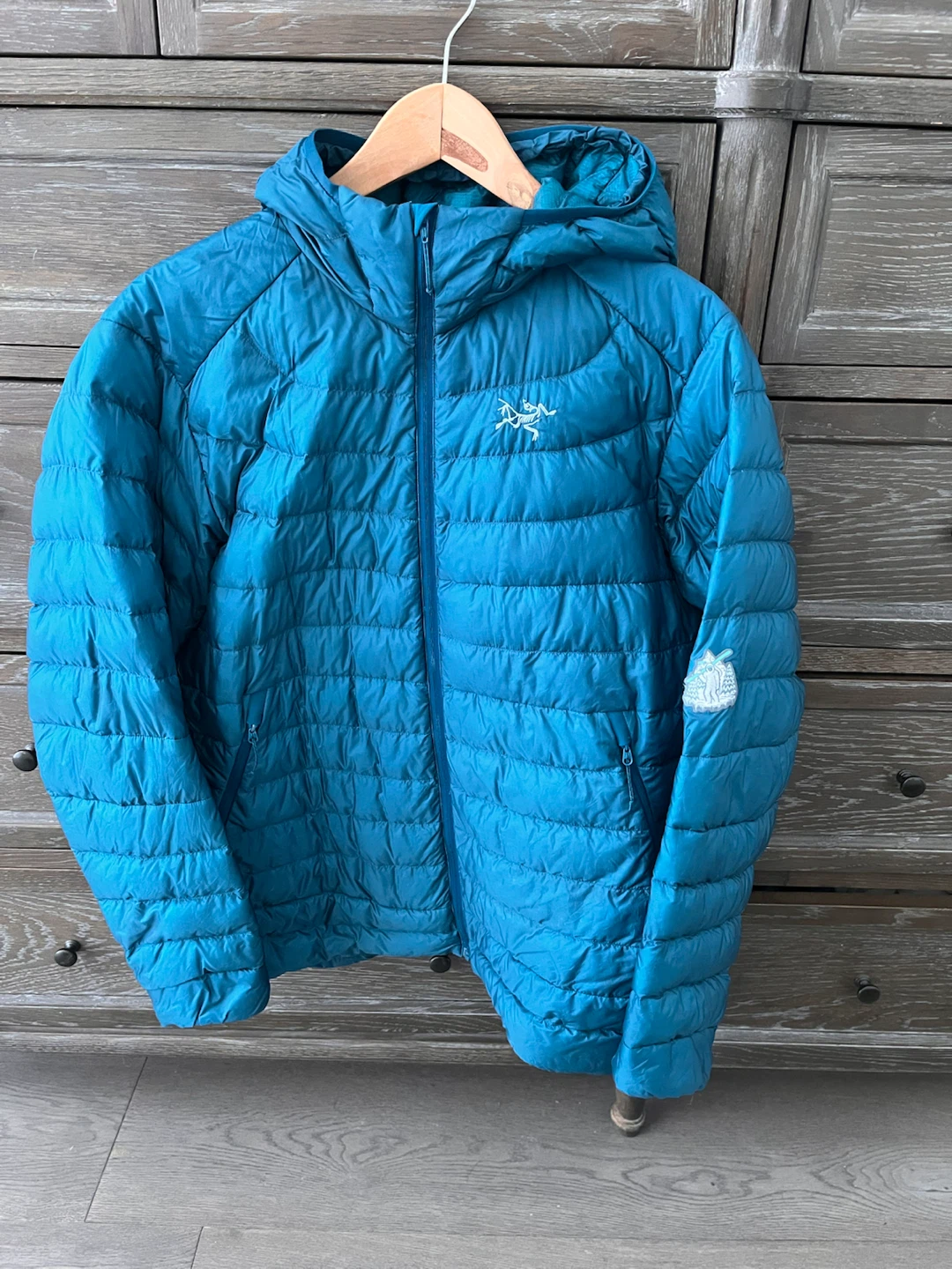 Arc'teryx Women's Hooded Jacket Teal XL