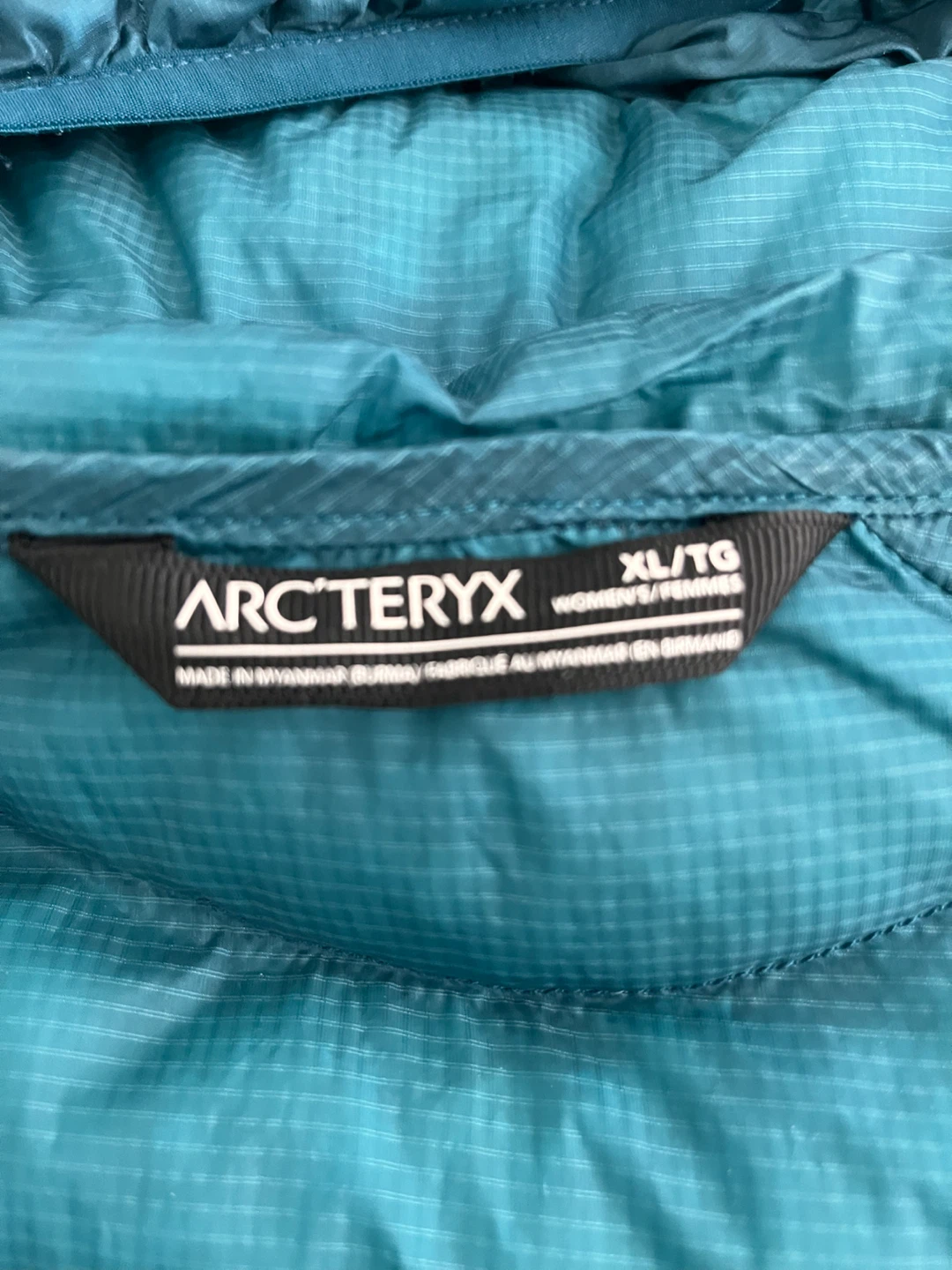 Arc'teryx Women's Hooded Jacket Teal XL - photo 5