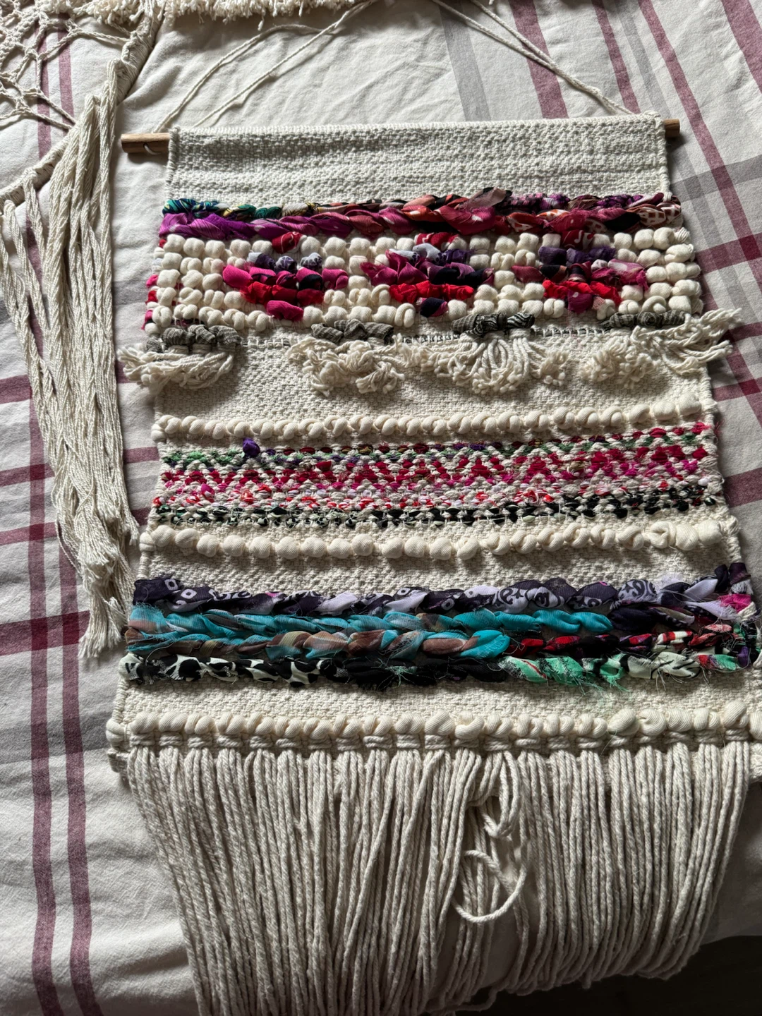 Set of Three Macrame Wall Hangings - photo 2