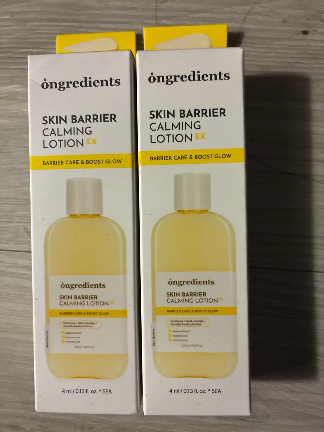 2 Boxes of Ongredients Skin Barrier Calming Lotion EX