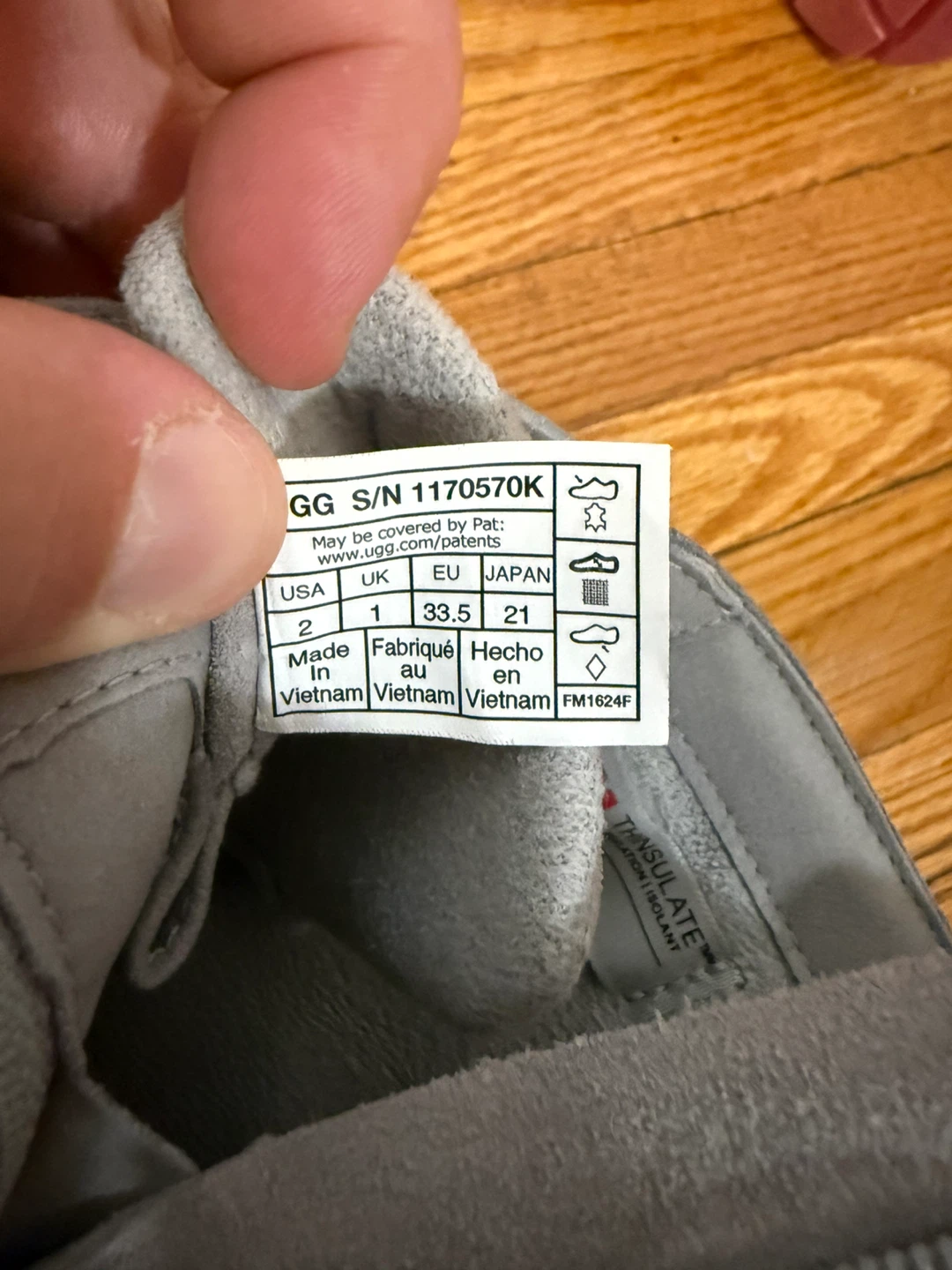 UGG Kids Winter Boots Size 2 - photo 4
