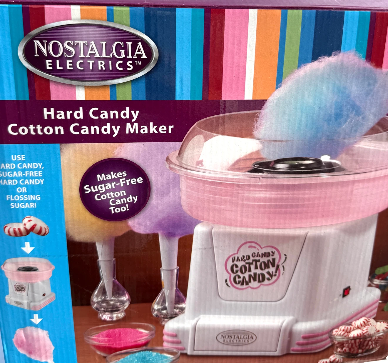 Nostalgia Electrics Hard Candy Cotton Candy Maker - photo 2