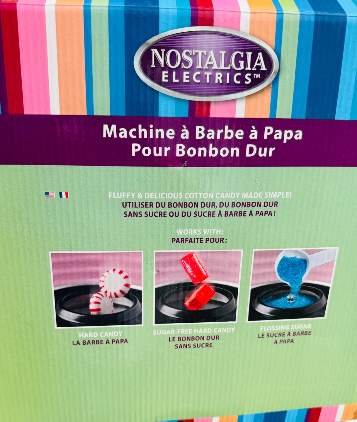 Nostalgia Electrics Hard Candy Cotton Candy Maker - photo 4