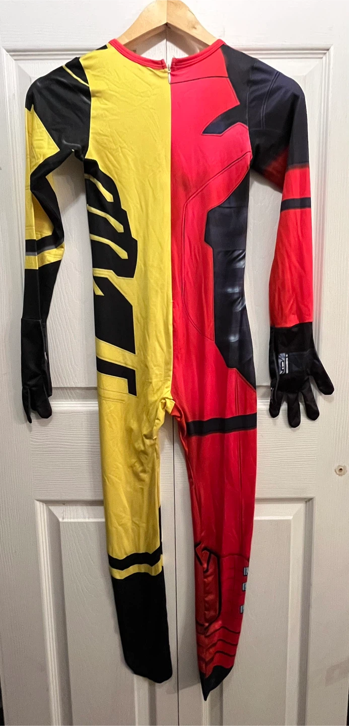 ☠️ Kids Deadpool and Wolverine 3D-printed cosplay jumpsuit ☠️ - photo 5