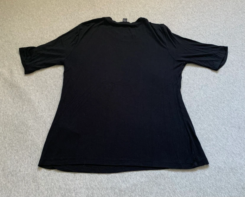 Banana Republic Threadsoft Ladies Black T-Shirt - Size Small - photo 2
