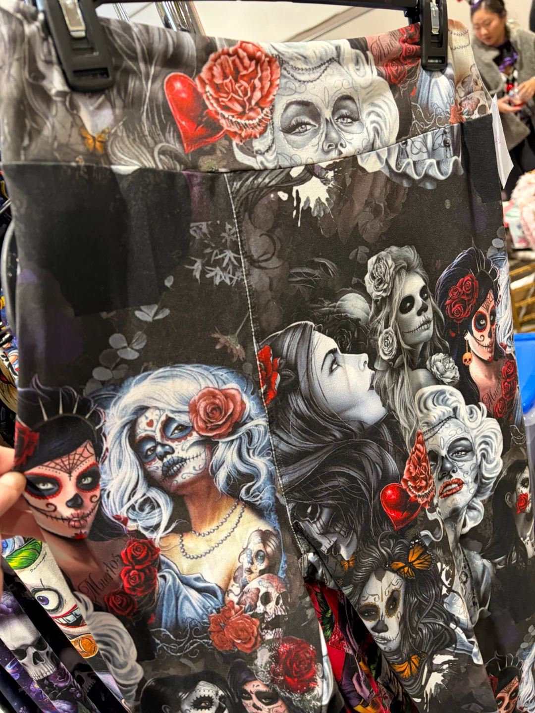 Day of the Dead Print Leggings - photo 2