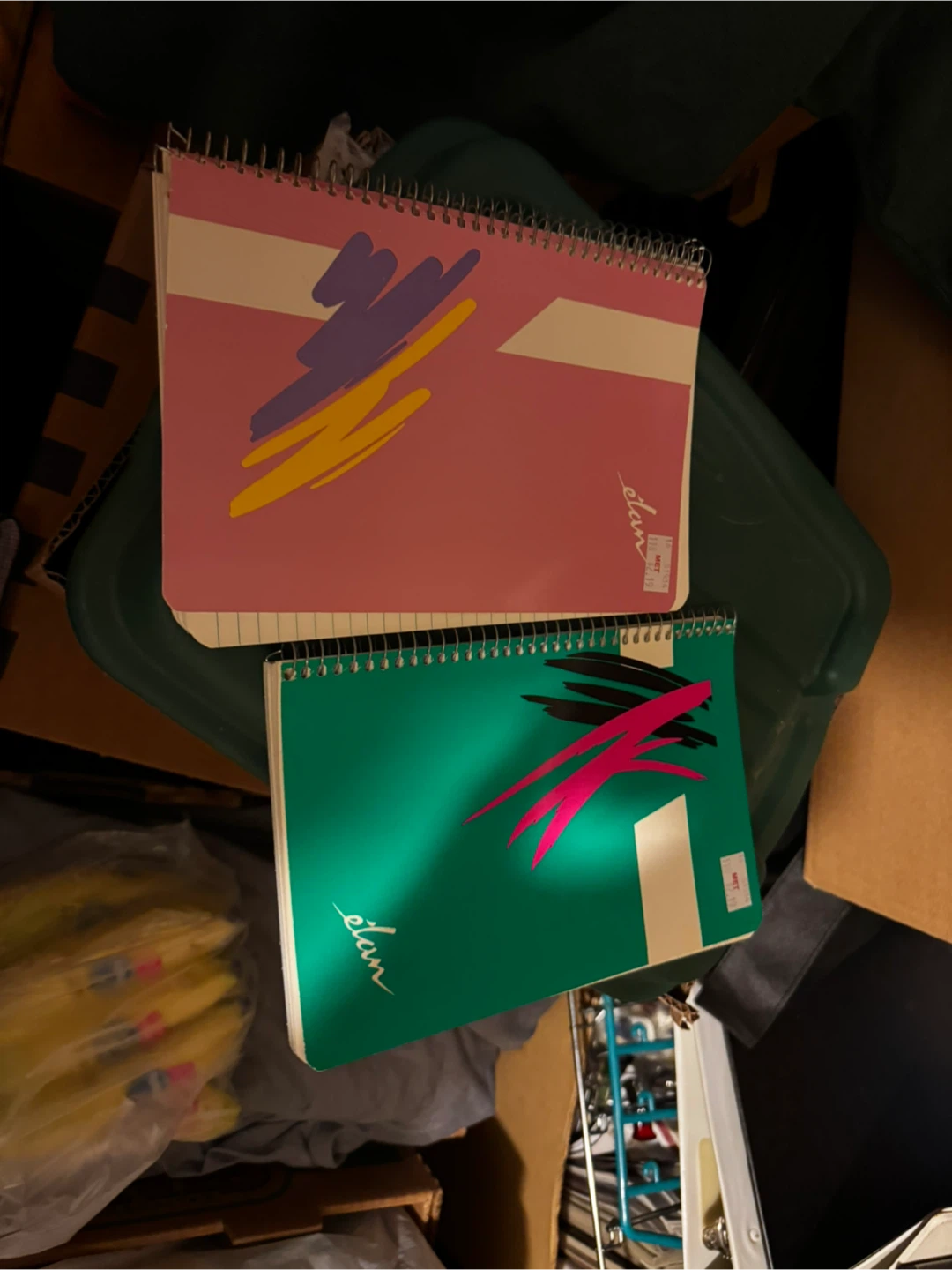 Assorted Vintage Notebooks and Memo Pads