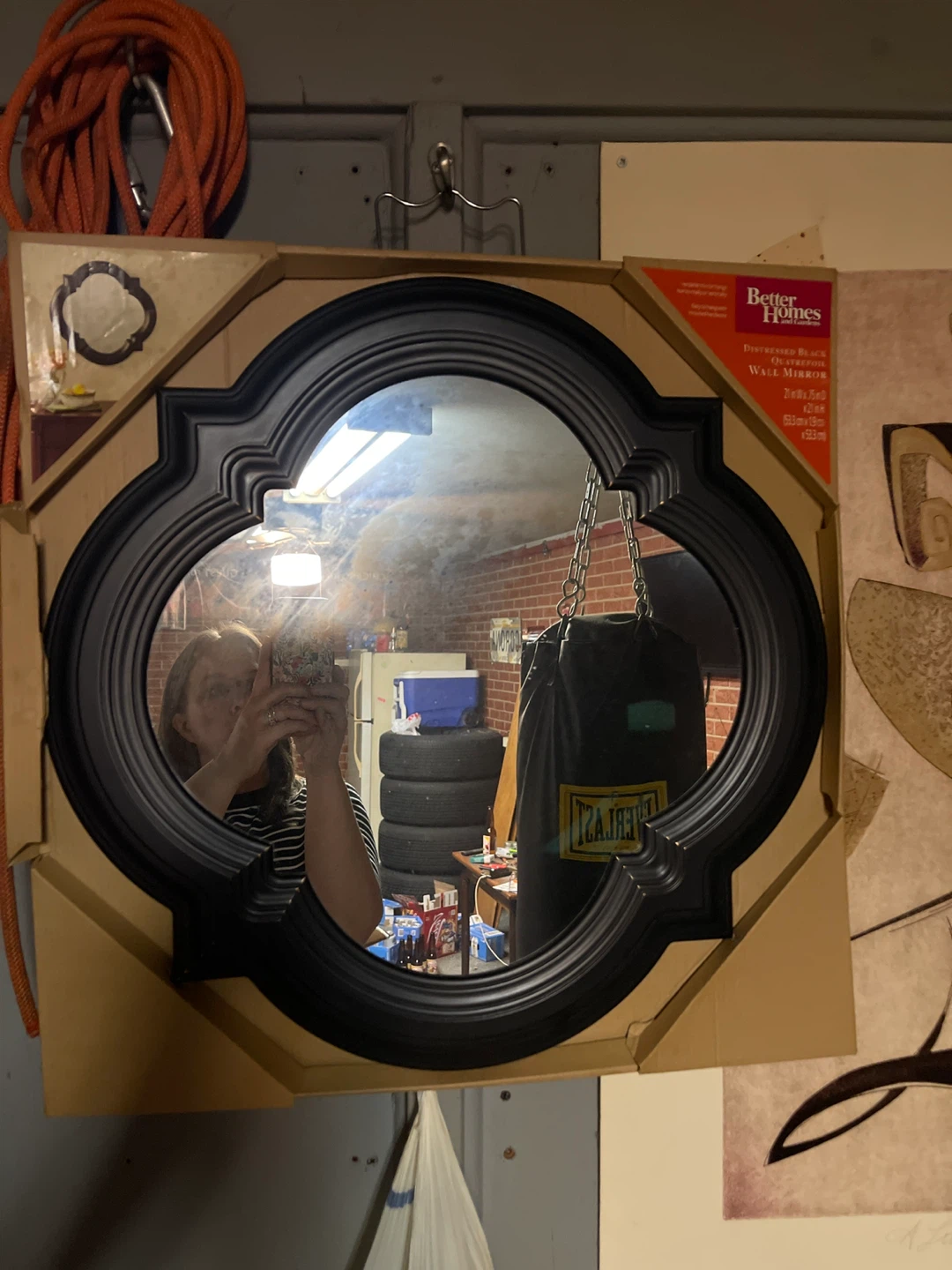Better Homes & Gardens Quatrefoil Wall Mirror