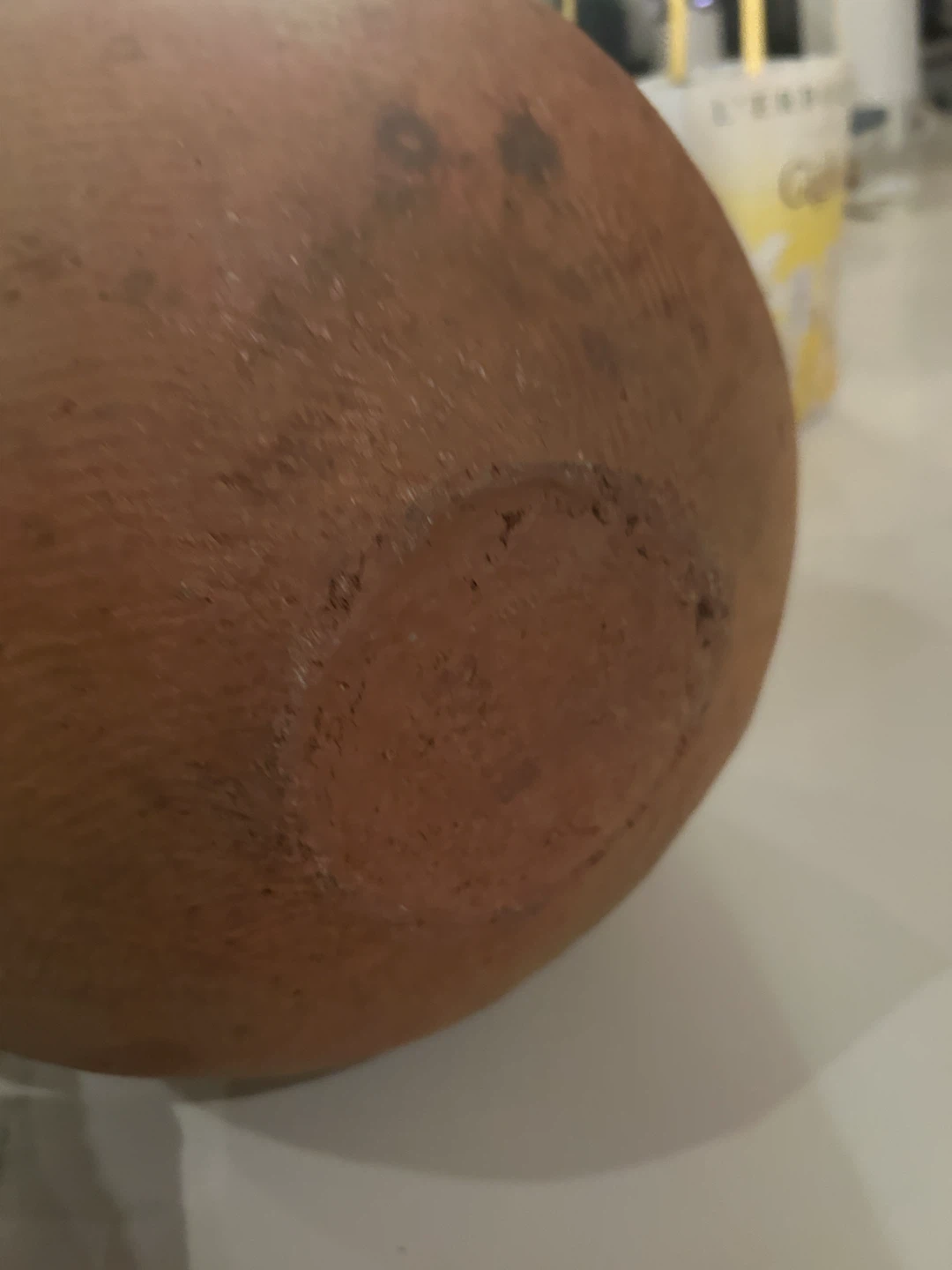 Rustic Clay Vase with Rope Detail - photo 4