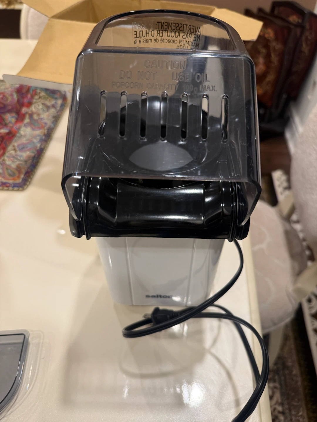 Salton Hot Air Corn Popper - photo 2