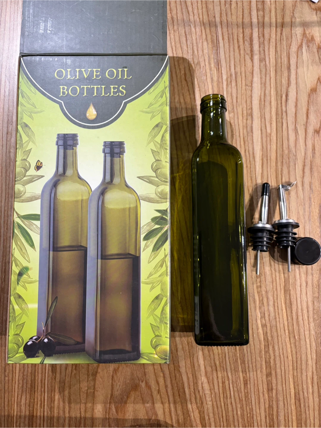 Oil Glass Dispenser Bottle