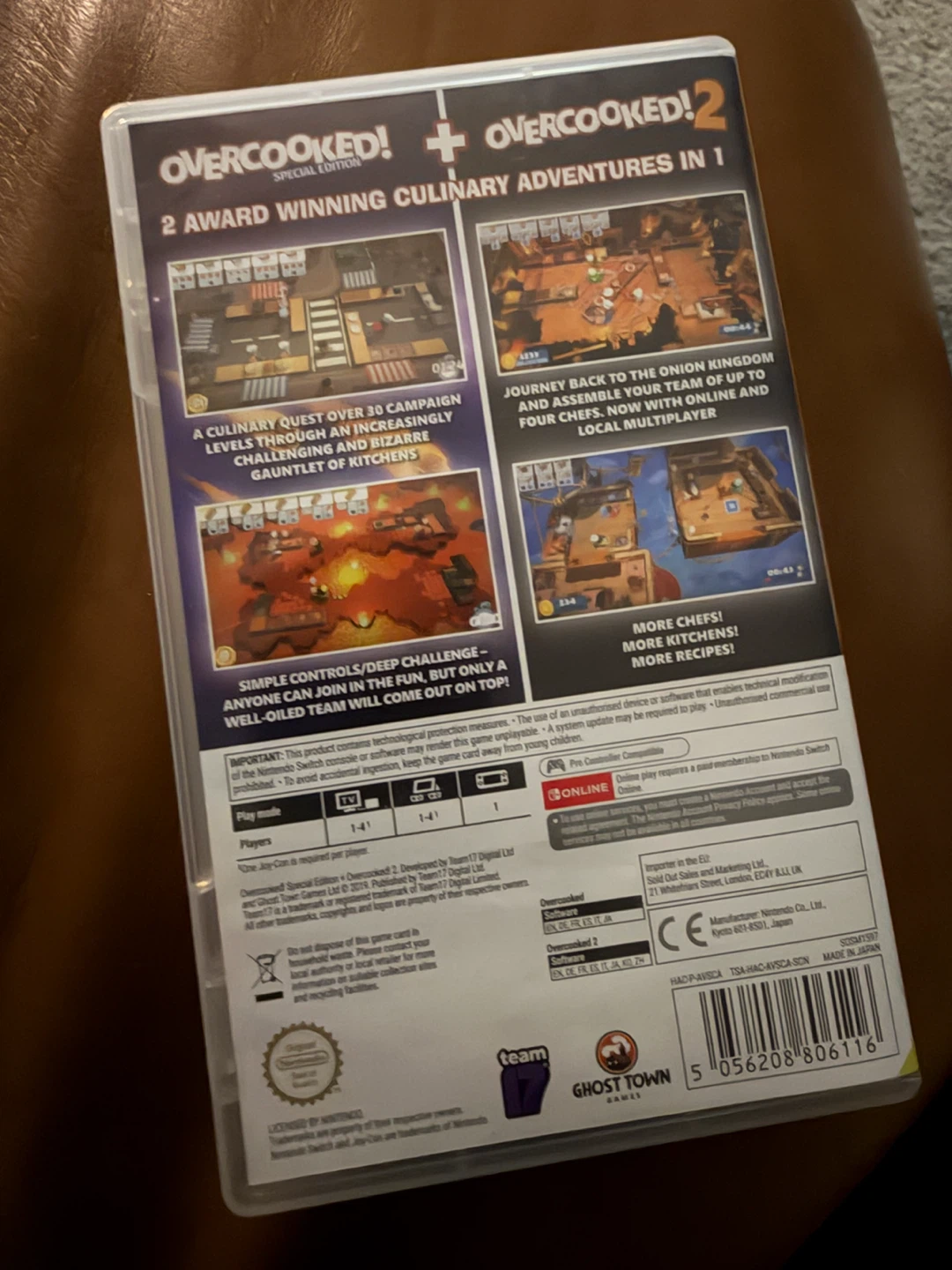 Overcooked! + Overcooked! 2 for Nintendo Switch - photo 3
