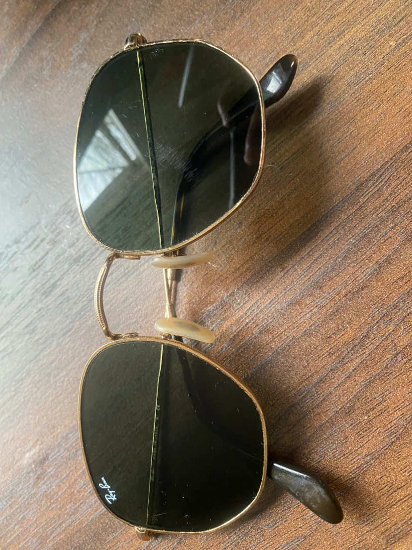 Ray-Ban Gold Tone Sunglasses