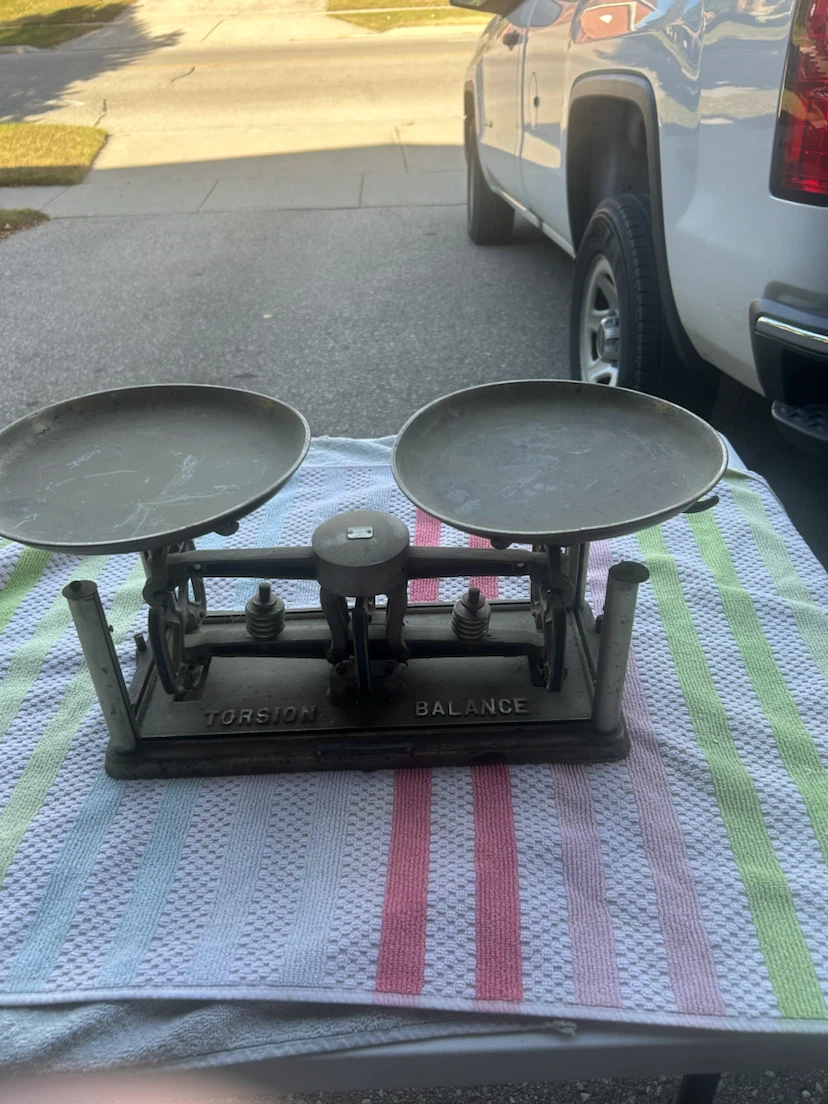 Antique Torsion Balance Scale