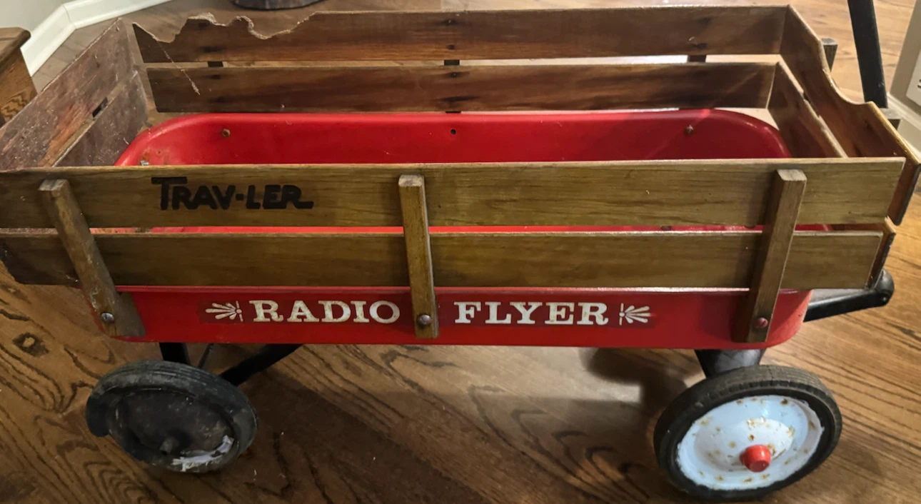 Vintage Radio Flyer Trav-Ler Wagon project