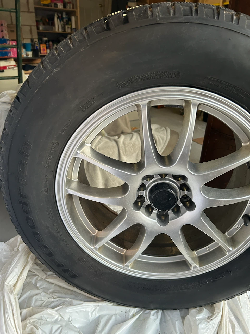 BFGoodrich Winter Tires with Alloy Wheels