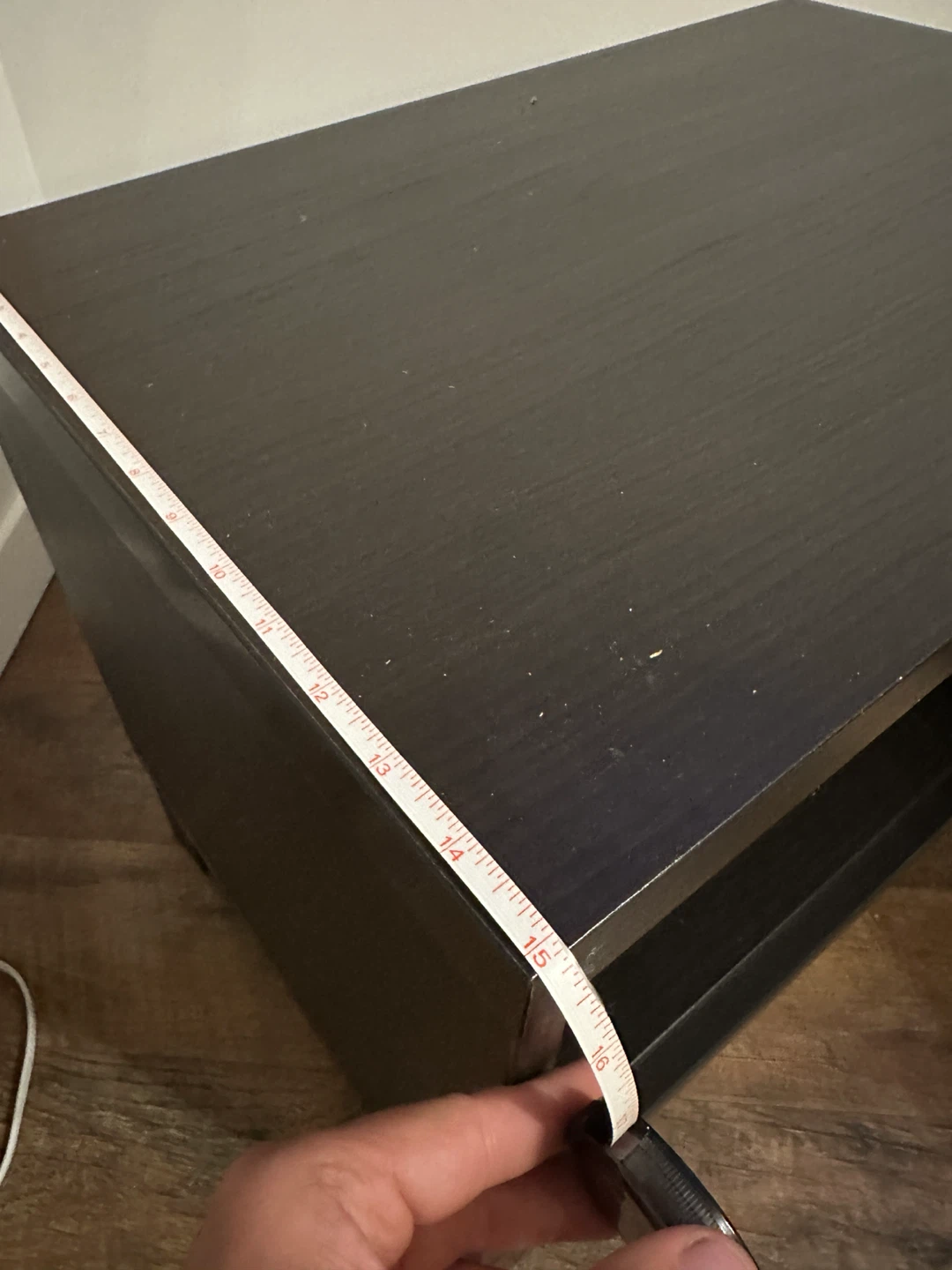 IKEA BESTA black cabinet with glass door - photo 5