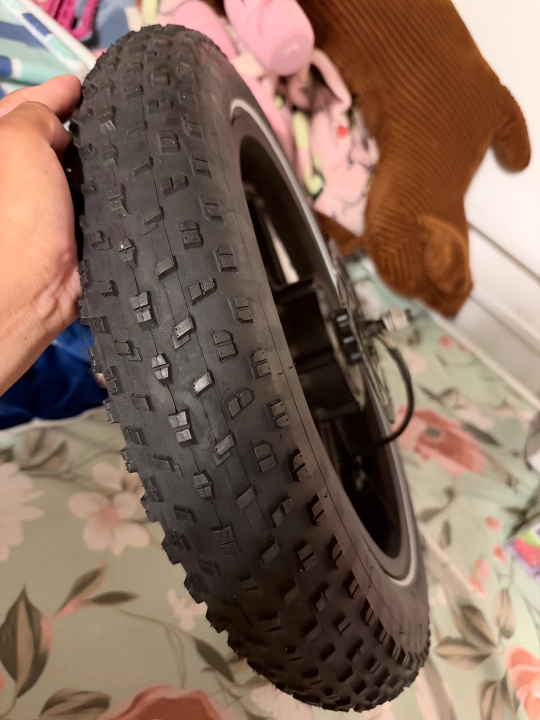 20x4.0 E-Bike Rear Wheel with Hub Motor, Heybike Ranger S
