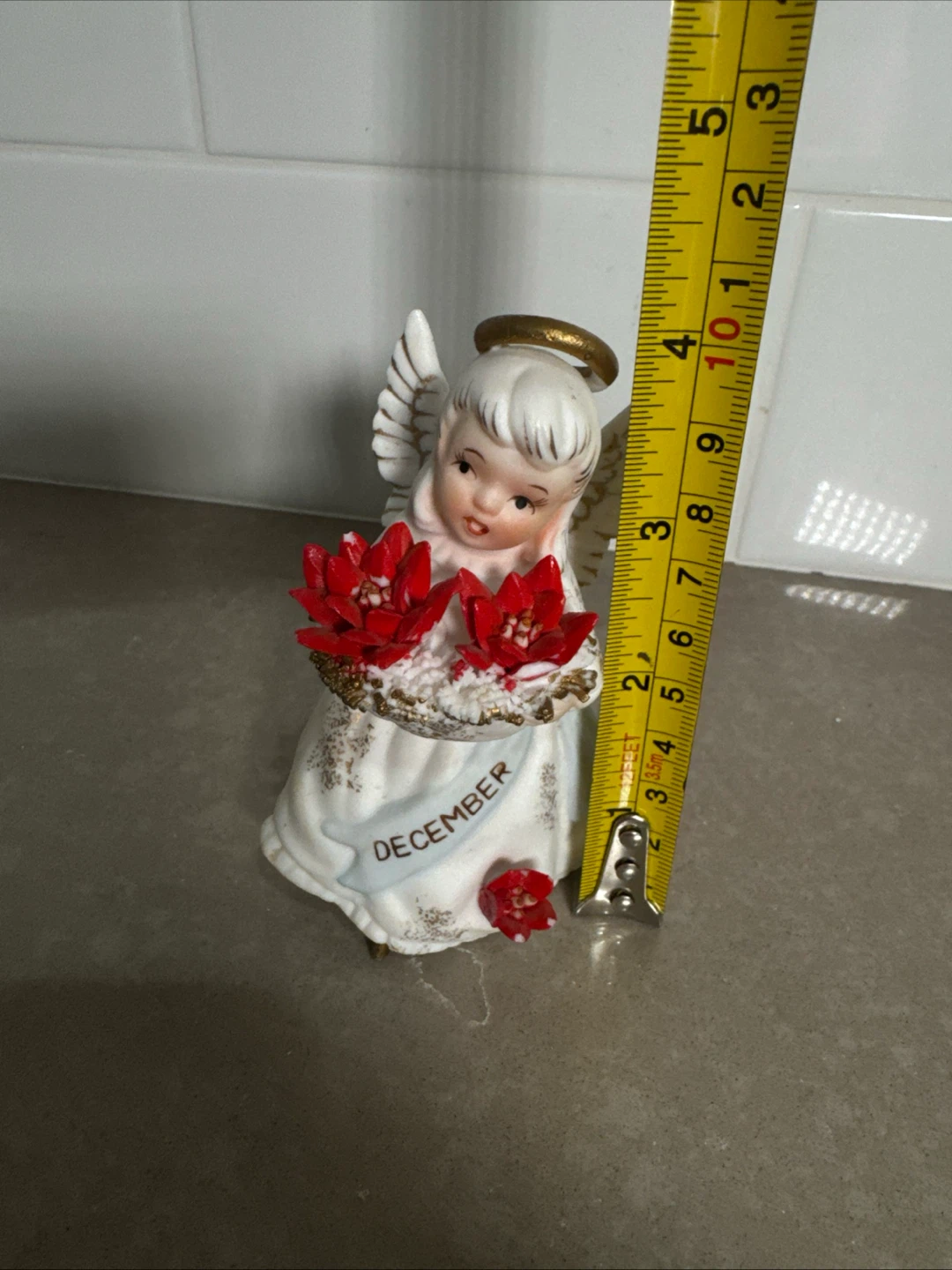 Vintage December Angel Figurine - photo 5