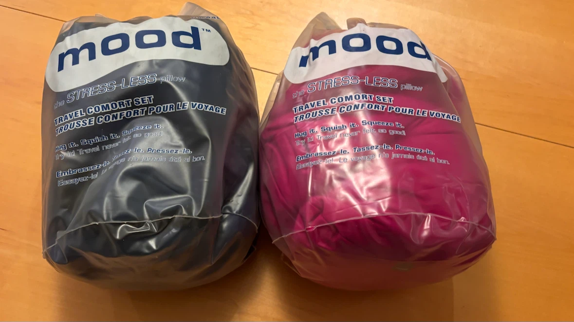 Mood Stress-Less Travel Pillow Comfort Set