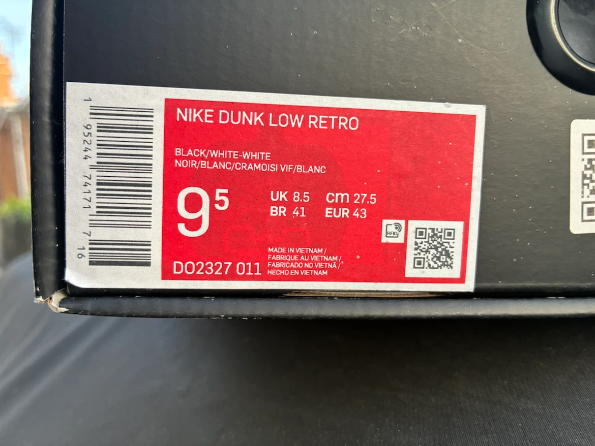 Nike Dunk Low Retro LPL Sneakers Size 9.5 - photo 2