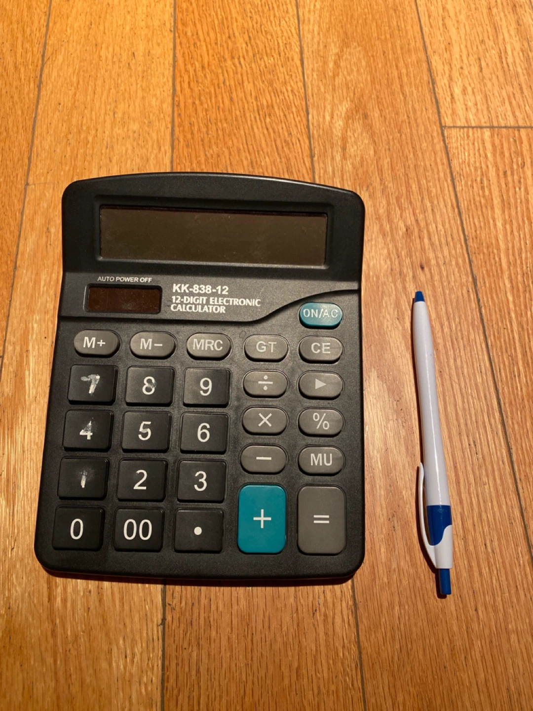 12-Digit Electronic Calculator