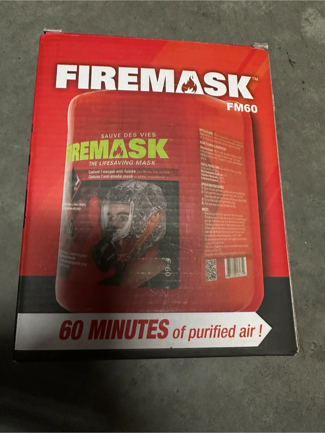 Firemask FM60 Smoke Escape Mask