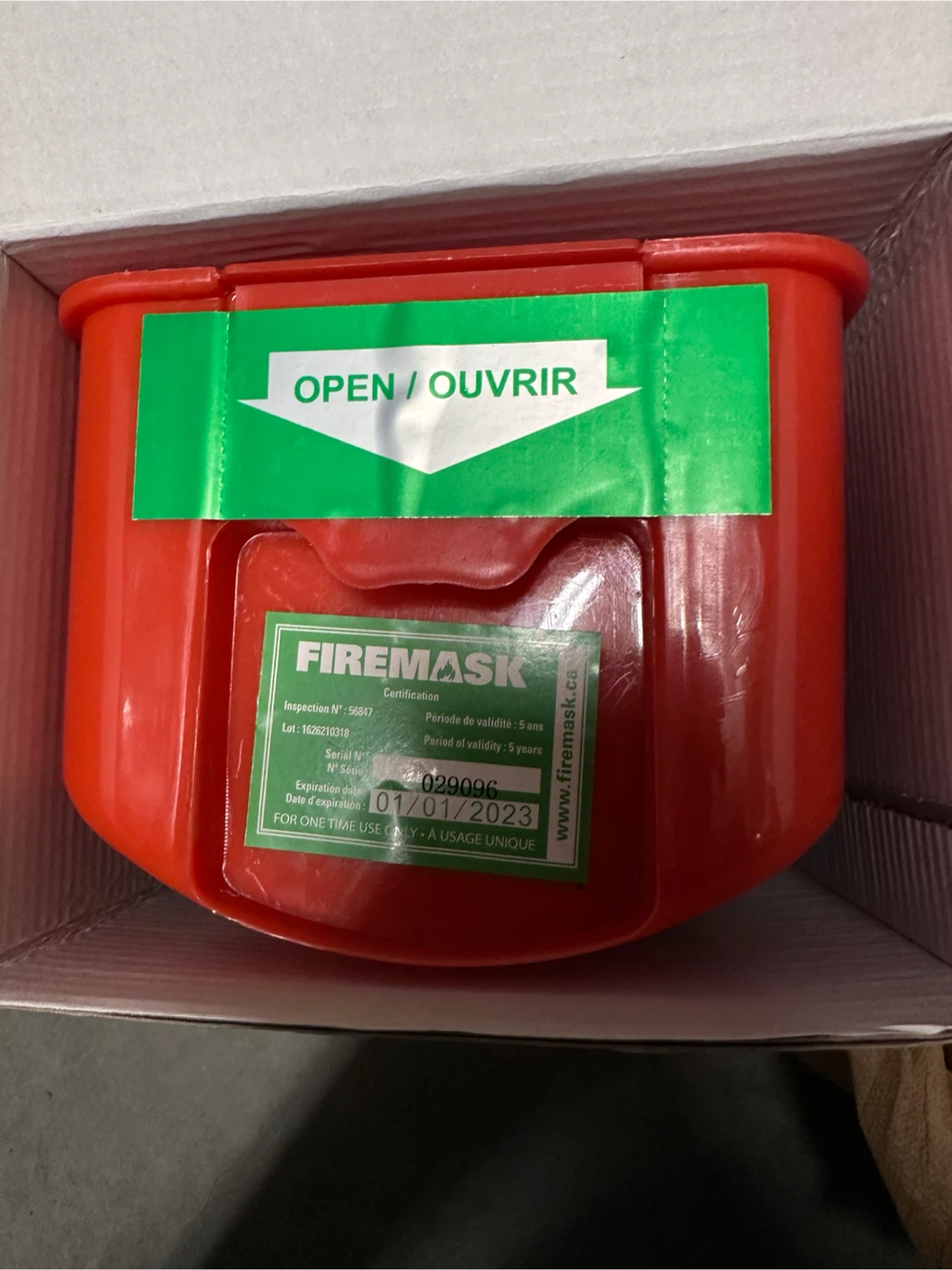 Firemask FM60 Smoke Escape Mask - photo 3