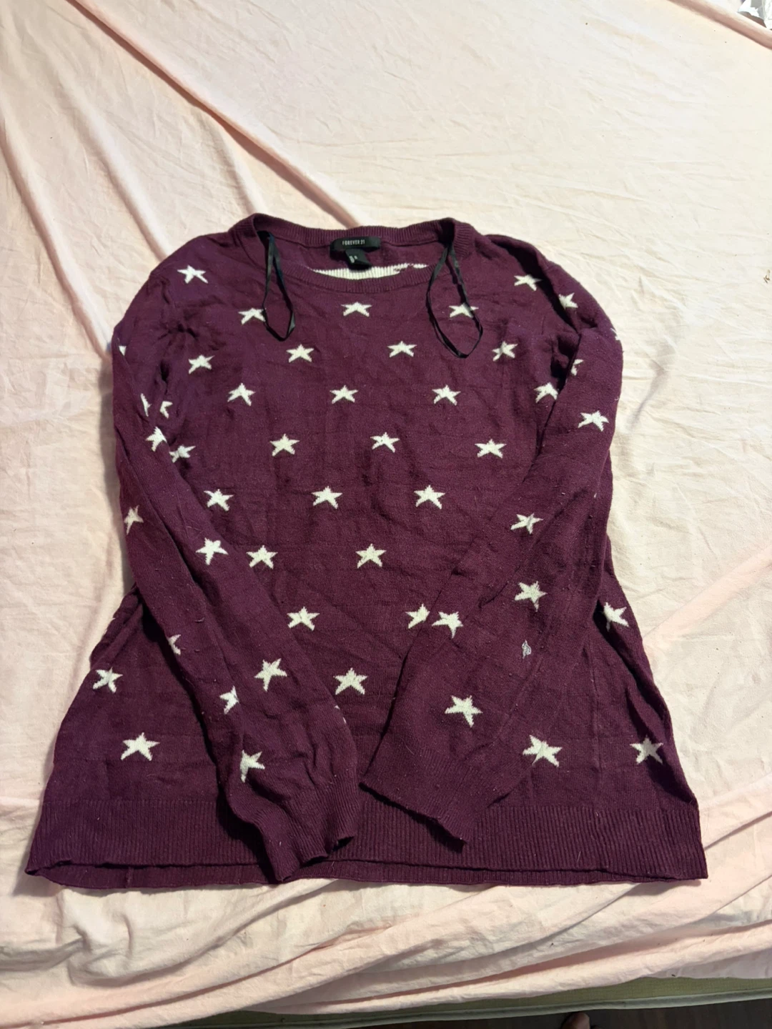Forever 21 Star Print Sweater
