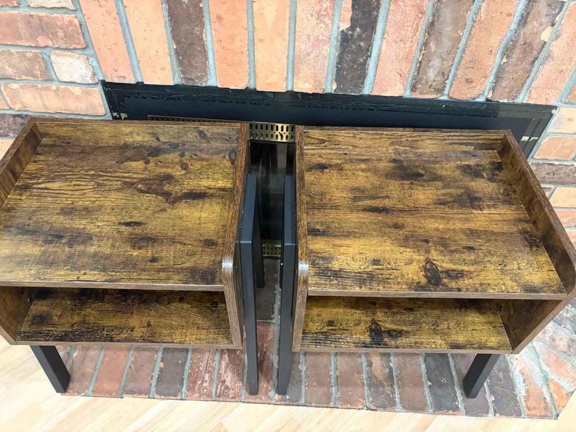 Rustic Industrial Nightstands - photo 2