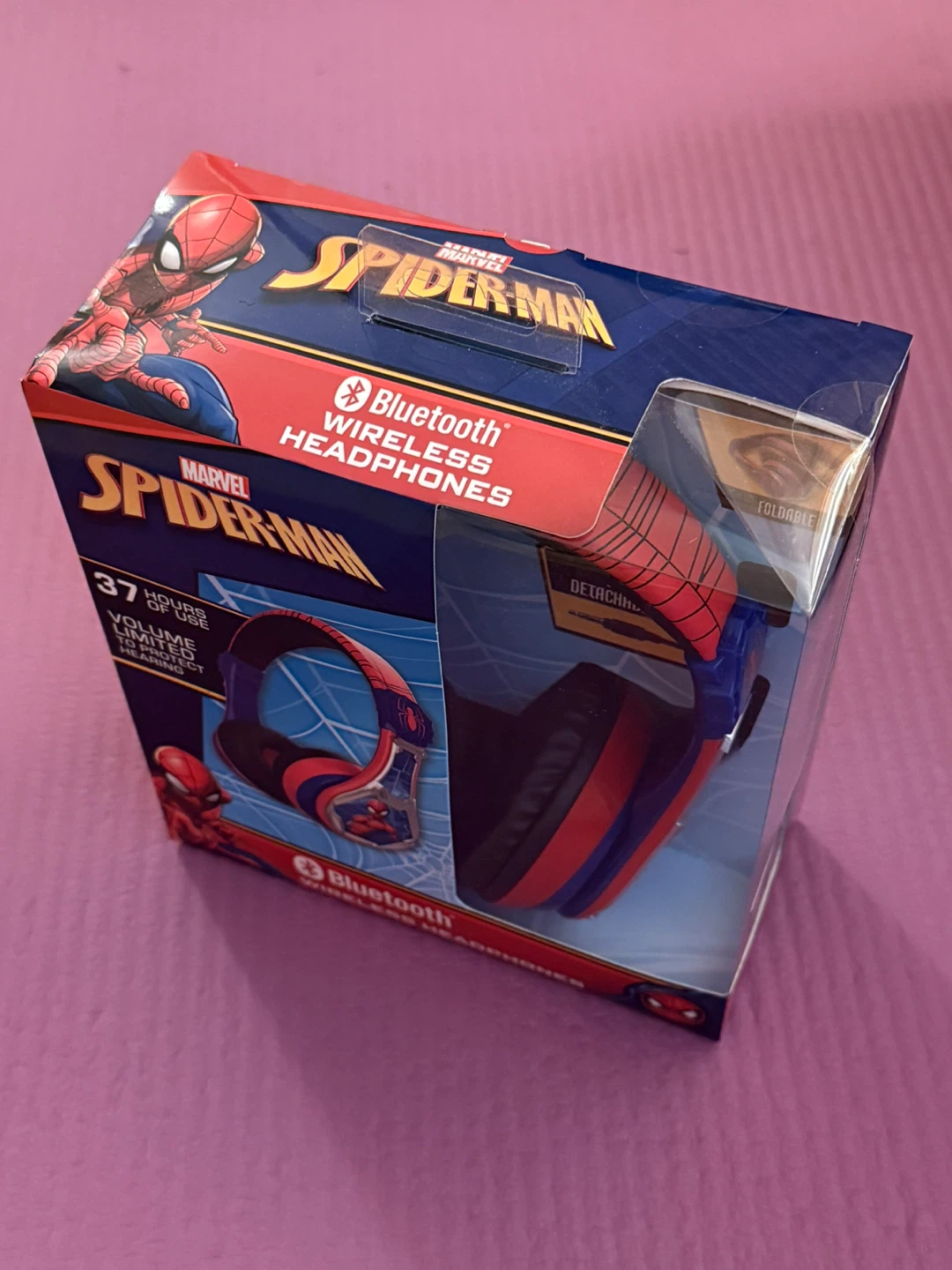 NEW✨Marvel Spider-Man Bluetooth Wireless Headphones - photo 5