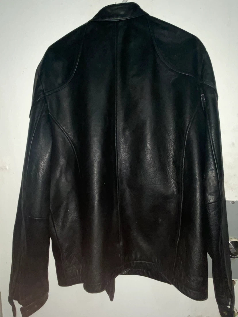 Size XL Kenneth Cole New York Leather Jacket - photo 2