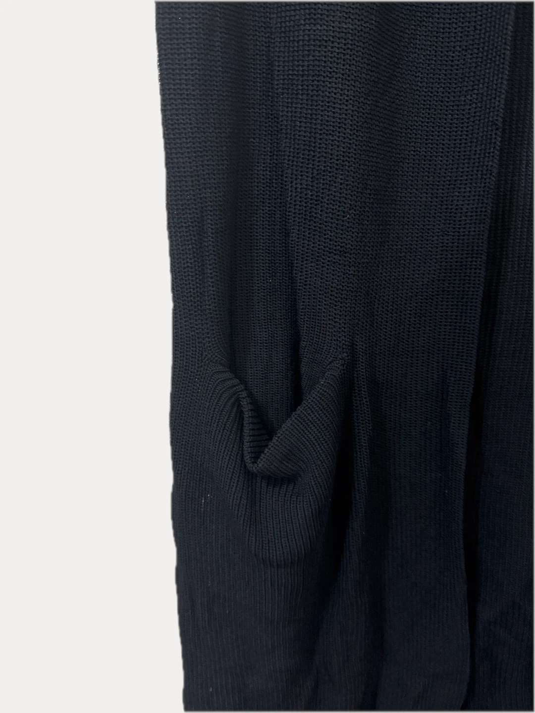Wilfred Sleeveless Knit Cardigan Black - photo 3
