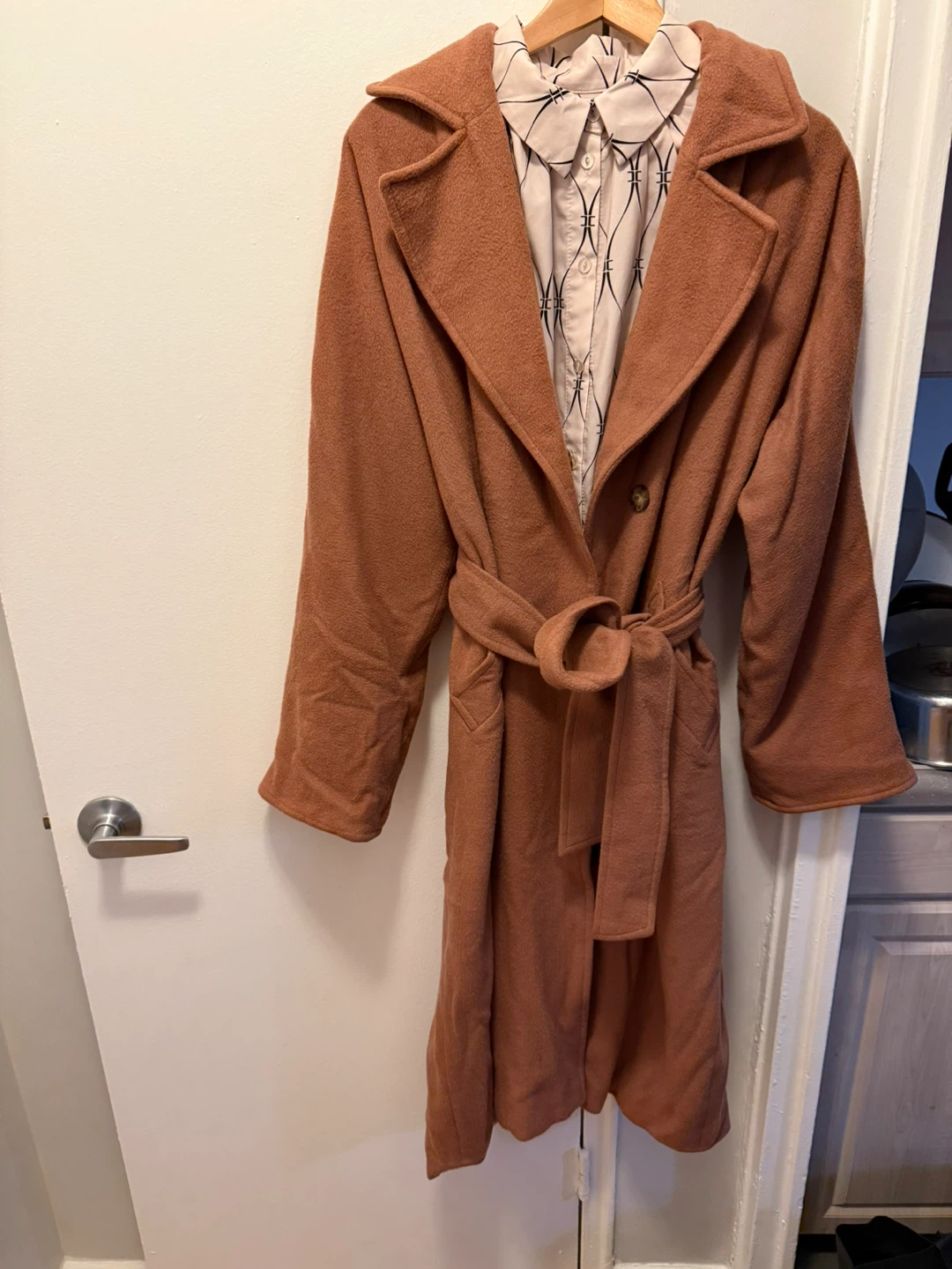 FURLY Brown Long Coat - photo 2