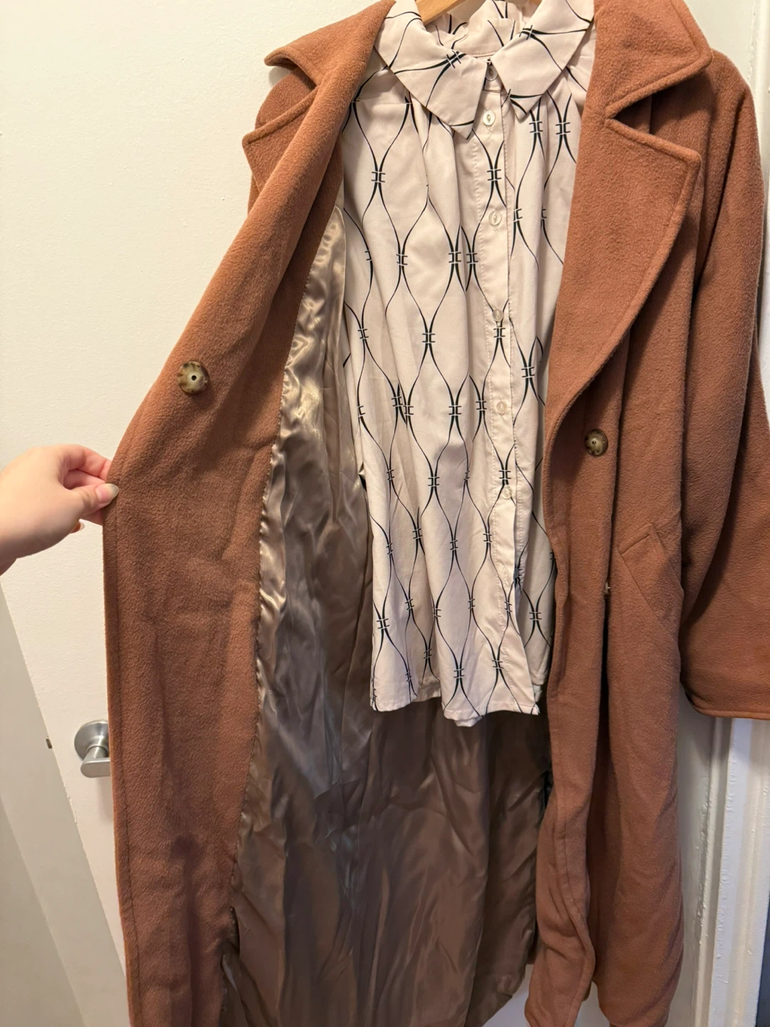 FURLY Brown Long Coat - photo 3