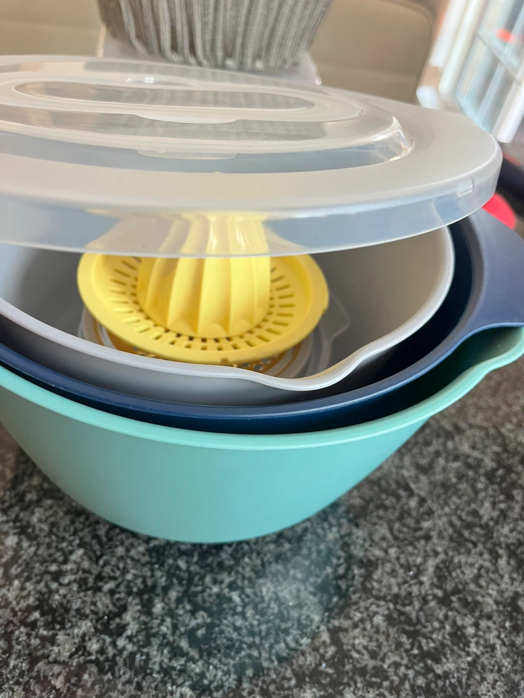 Kitchen Prep Bowl Set with Sieve and Juicer - photo 2