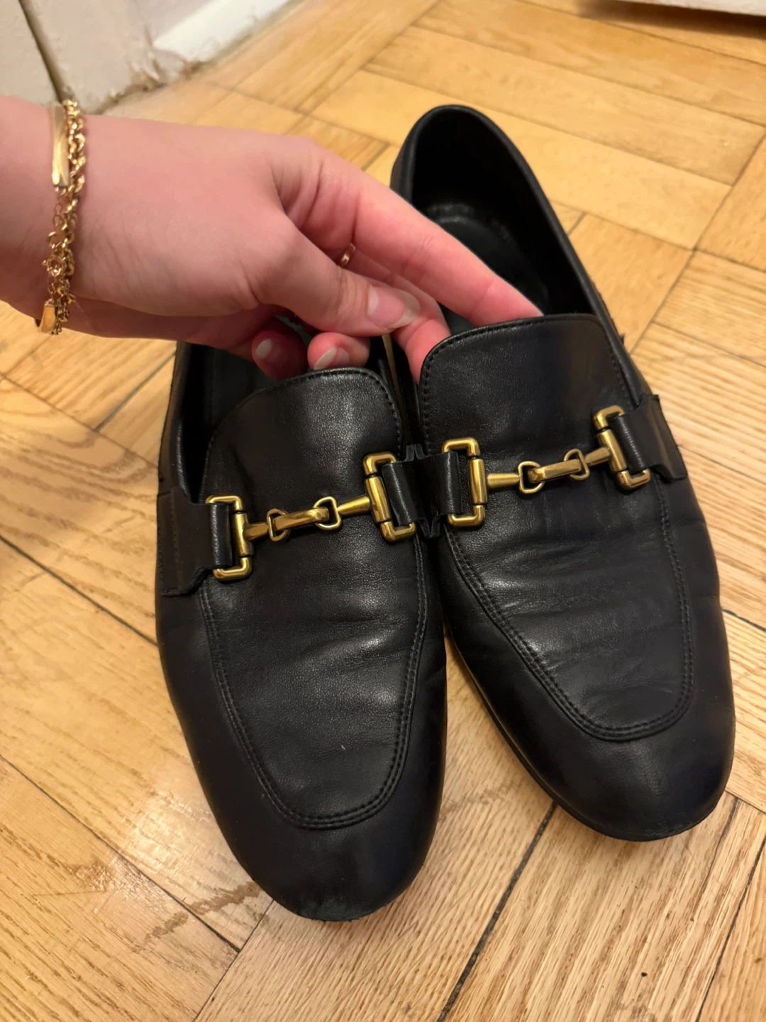 Massimo Dutti Leather Loafers