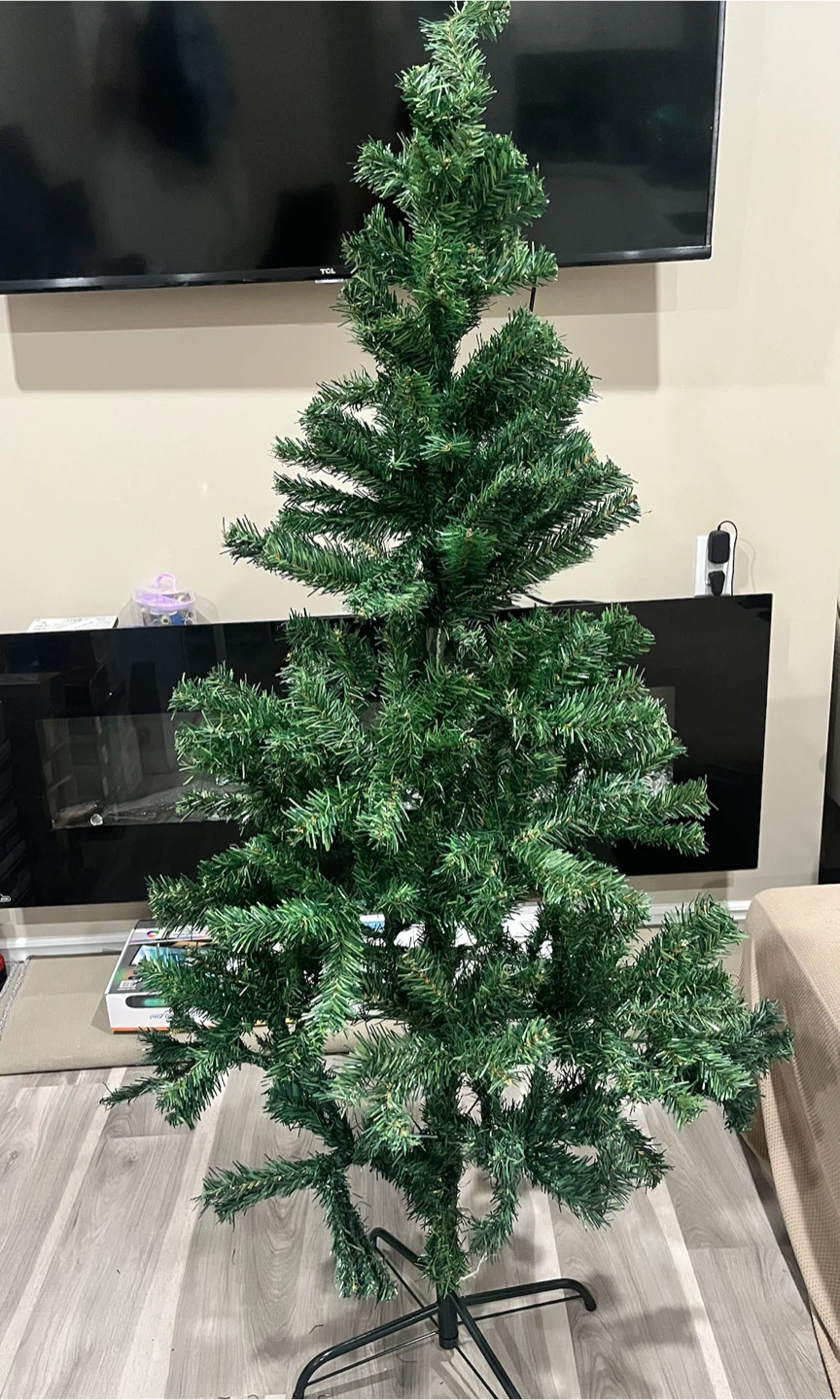 Artificial Christmas Tree with Decorations
