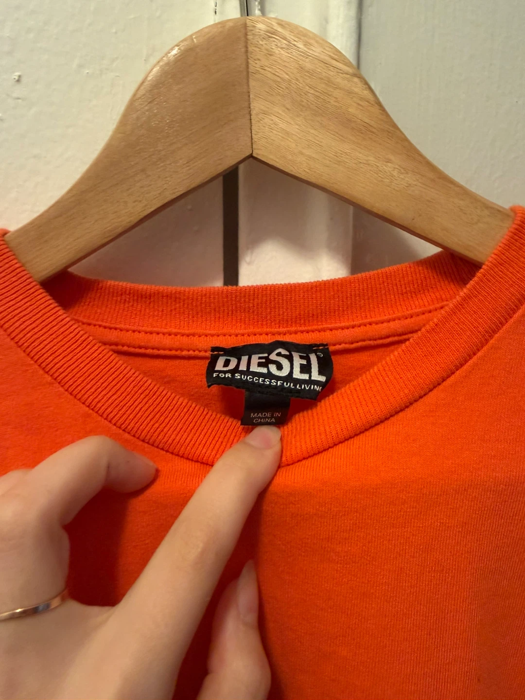 Diesel T-Shirt Orange - photo 2