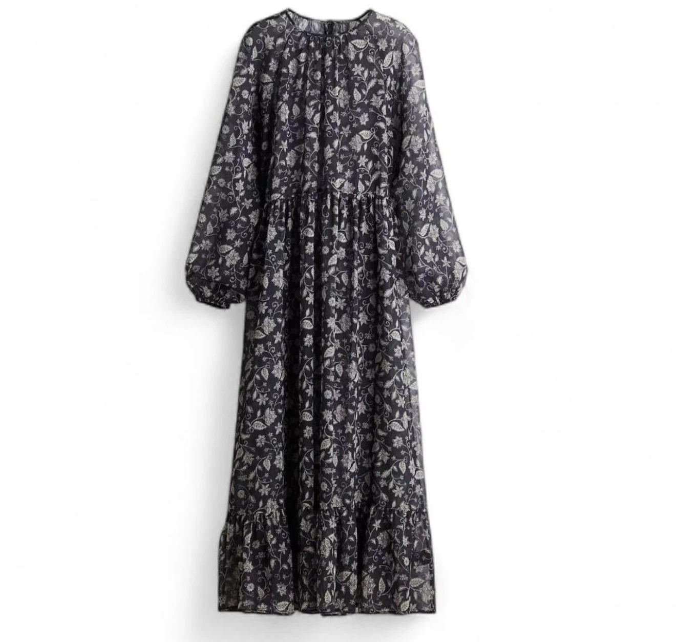 Floral Long Sleeve Maxi Dress - photo 2