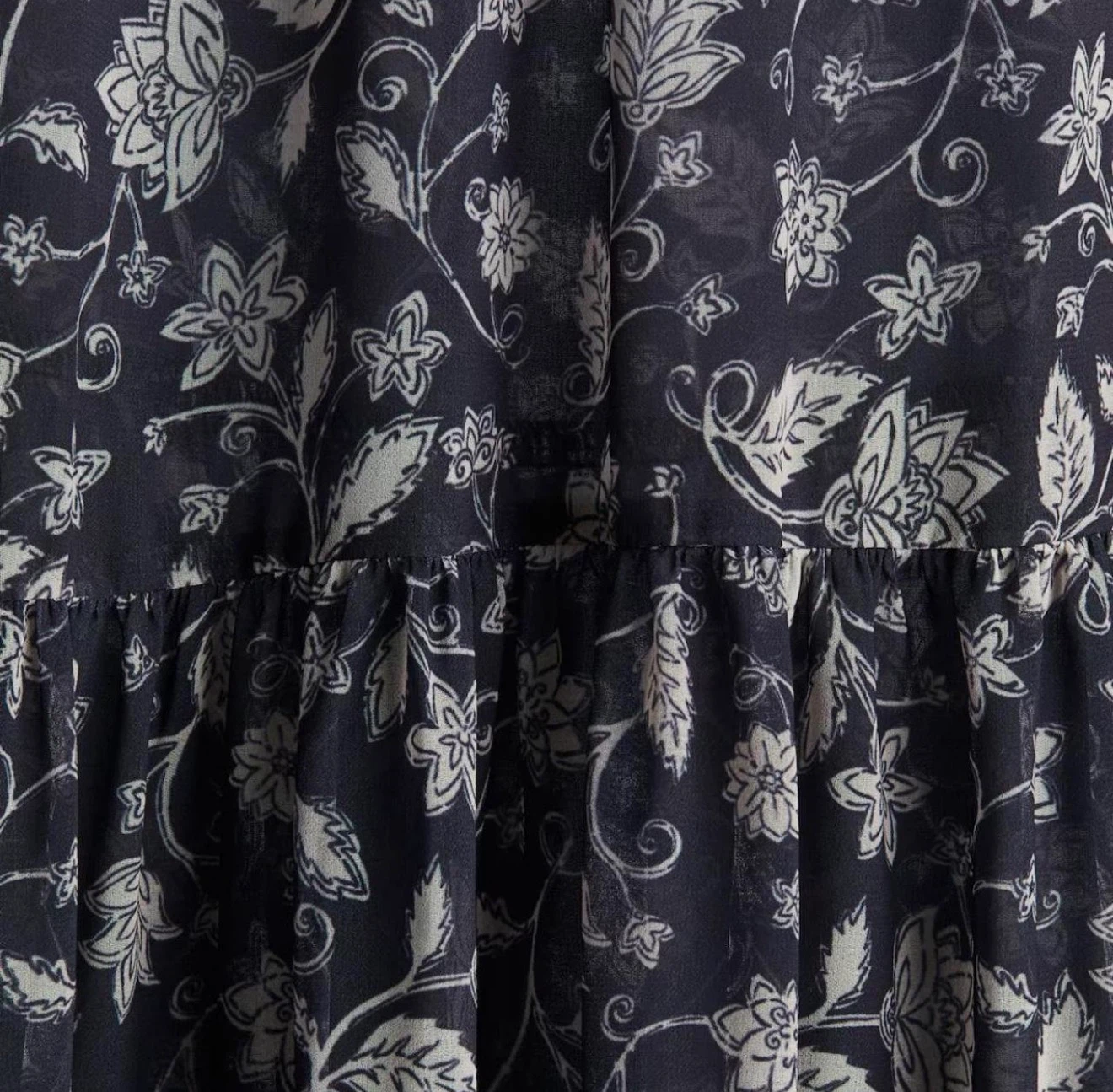 Floral Long Sleeve Maxi Dress - photo 3