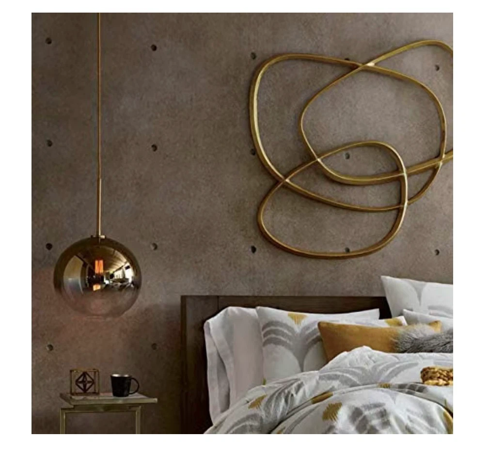 H XD GLOBAL Gradient Color Glass Pendant Light,Modern Glass - photo 3