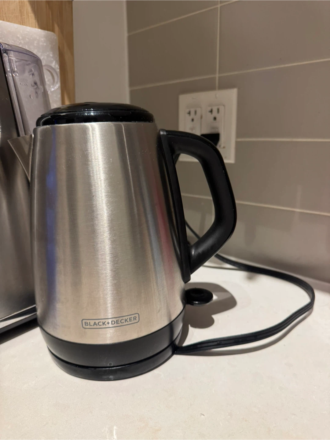 Black+Decker Stainless Steel Electric Kettle