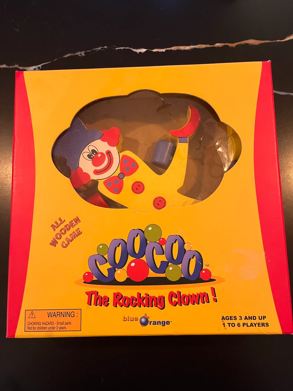 Blue Orange Coocoo The Rocking Clown Wooden Game - photo 3