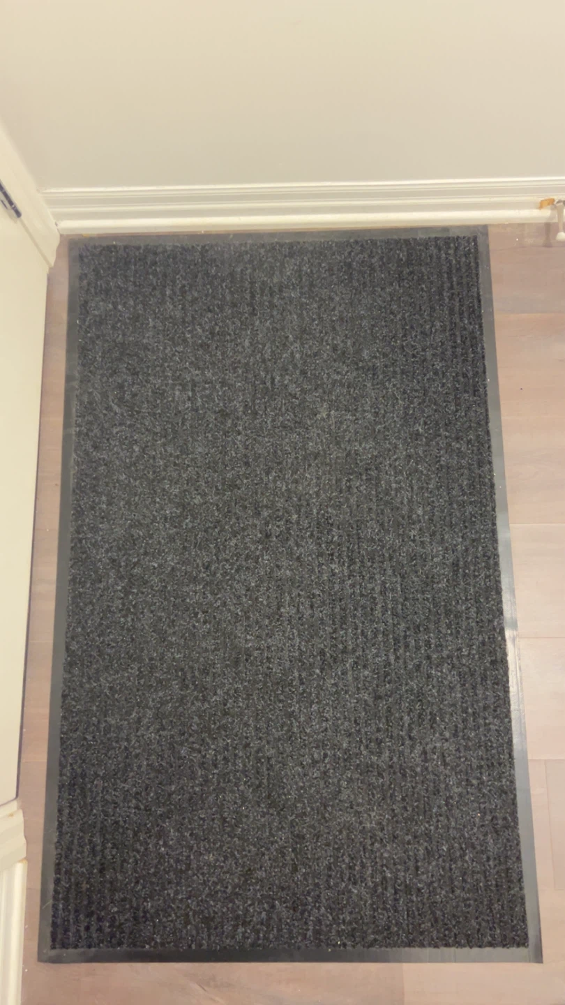 Dark Grey/black Entrance Mat